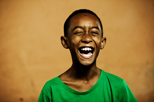 Laughing boy